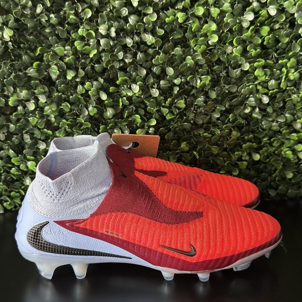 Nike Phantom 6 High Elite FG Royal Tint Bright Crimson HJ2147-400 Men’s Size 6